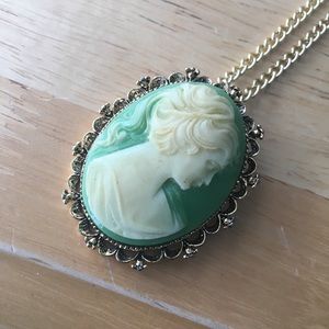Cameo necklace